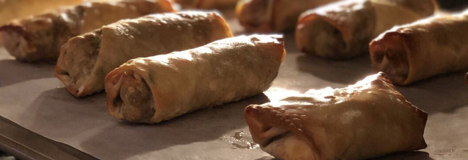 “Egg-ceptional” Rolls Classic & Vegan Egg Rolls